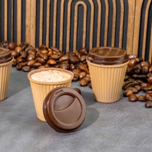 Polycarbonate mould 18 Praline Cups + Lid, Ø 3.5 x H 3.5 - 0.6 cm, 5-8 gr, Set 2 pcs - Img 3
