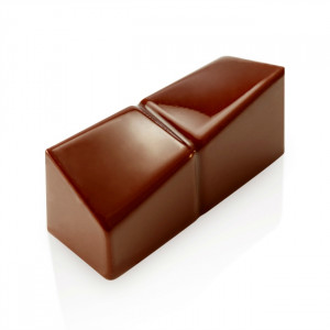 Polycarbonate mould Innovation Range 21 Chocolate Pralines, 3.7 x 1.4 x H 1.9 cm, 10 gr