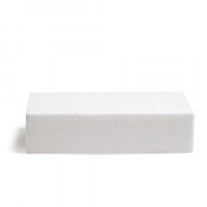 Polystyrene rectangle model 45 x 30 x H 7.5 cm