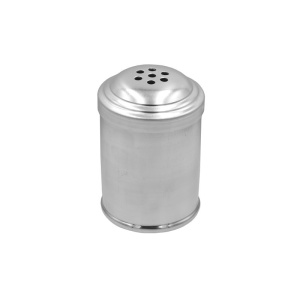 Presarator Condimente, Ø 6.5 x H 9.5 cm, Aluminiu Lucios