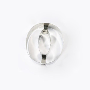 Rama Inox Cifra 0, Ø20xH4cm - Img 2