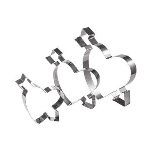Rama Inox Inima cu sageata 22x19xH5cm