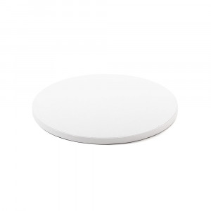 Round Cake Platter Satin White, Ø 30 x H 1.2 cm