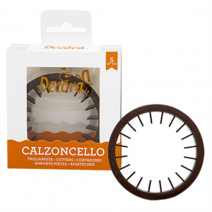 Round Cutter with Notched Edges Plastic, R 8 x H 3 cm - Img 2