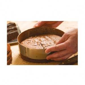 Round stainless steel branch Ø 8 x H 6 cm - Img 2