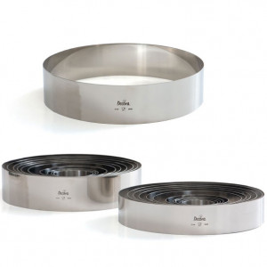 Round Stainless Steel Branch Ø5xH4.5cm - Img 2