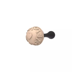 Set 4 Stampile pentru Matrite Praline Semisfere Model Inimi, Ø 3.1 x H 1.9 cm - Img 4