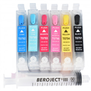 Set 6 Cartuse Pline Coloranti Alimentar Imprimanta Pasticcina 3.0 / Dolcina 3.0, 14 ml - Img 2