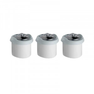 Set of 3 Bowls with Lids for Professional Display and Storage Buffet FANTASIA BUFFET