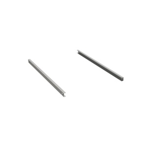 Set of stainless steel tray guides, model CGAGX