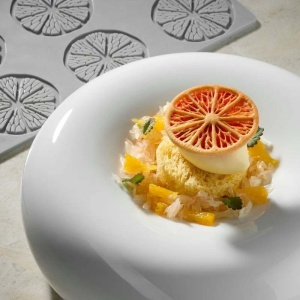 Silicon Gourmand Citrus Gourmand mould Ø 6 × H 0.2 cm, 12 cavities - Img 3