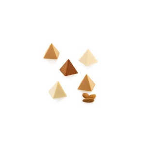 Silicon Pyramid 3.2 x 3.2 x H 3.2 cm, 18 cavities x 11 ml - Img 5