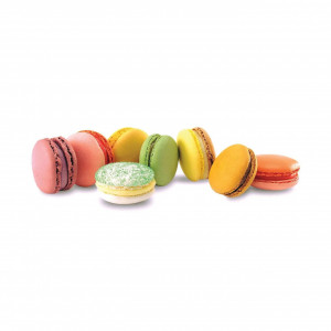 Silicone baking mats for Macaroons Ø 4 cm, 60 x 40 x H 0.15 cm (MAC02) - Img 2