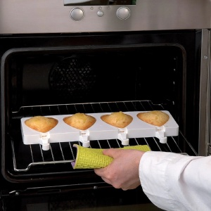Silicone Mini Heart-IC Ice Cream mould, 2 moulds x 6 cav. 5.5 x 6.8 x H 1.8 cm, 45 ml, 50 sticks - Img 5
