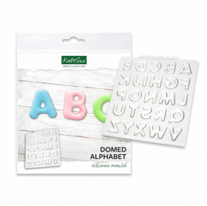 Silicone mould Alphabet Alphabet Large Letters Large Style H 2.5 cm - Img 1
