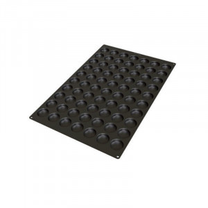 Silicone mould Florentine Mignon 4.5 x H 1 cm, 70 cavities, 15 ml (SQ050) - Img 2