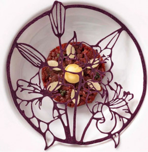 Silicone mould Gourmand Floral 14 × 15.3 × H 2 cm, 2 cavities - Img 2