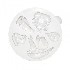 Silicone mould Navigation, ¿ 2 - 3.5 cm, 5 Subjects - Img 1