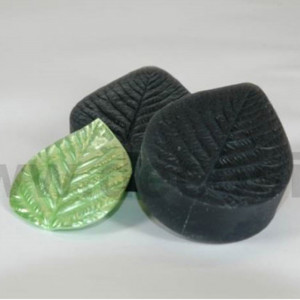 Silicone Moulding Silicon Sharp Leaf with Straight Edges, 8.3 x 5.5 cm - Img 3