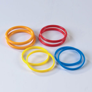 Small Merdenea Rings Ø 2.5 cm, Set of 8 pieces - Img 2