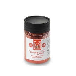 Sparkling Red Glitter Powder Dye, Modecor 40 g