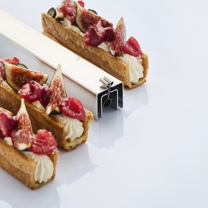Stainless steel baking tin 39 x 3.2 x H 3.1 cm - Img 4