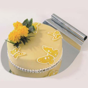 Stainless Steel Cake / Cakes Pallet Ø 28 cm - Img 2