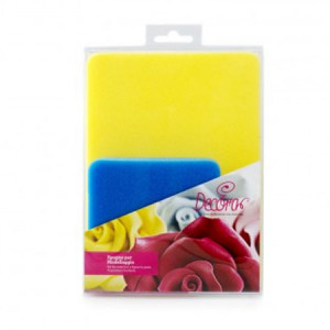 Sugar Paste Flower and Decoration Modelling Sponges, Set 2 pcs - Img 3