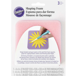 Sugar Paste Flower and Decoration Modelling Sponges, Set of 3 pcs - Img 3