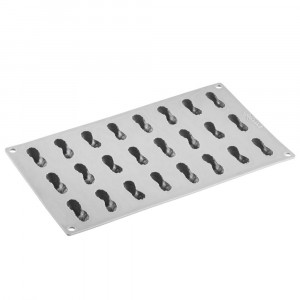 Szilikon Gourmand Alune forma 4,7 x 1,9 x H 1,6 cm, 24 üreggel - Img 3