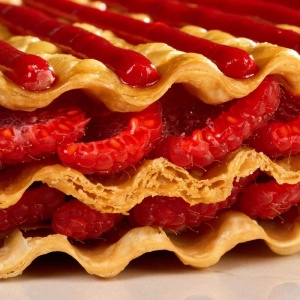 Szilikon Gourmand gofrisütő forma Gourmand Foietaj Waves 25 × 25, 2 darabos készlet - Img 4