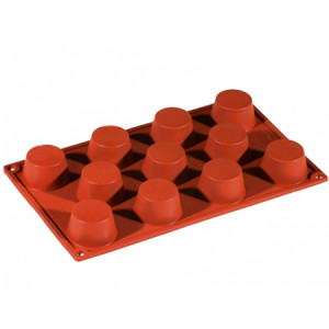 Szilikon muffin forma Ø5xh2.8cm, 11 üreggel