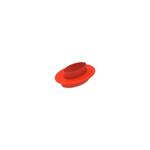 Szilikon ovális forma 8 x 5,2 x H 3 cm, 6 üreg x 80 ml + vágóeszköz - Img 4