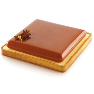 Tarte Set 20 x 20 cm, 1 Microperforated Frame + Silicon Mould - Img 2