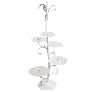 Tortaállvány Romantic modell, 5 tányér, H 125 cm