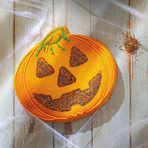 Tortaforma Modell Halloween Tök Halloween, Ø 30 x H 5 cm, tapadásmentes fém, Ø 30 x H 5 cm, tapadásmentes fém - Img 4