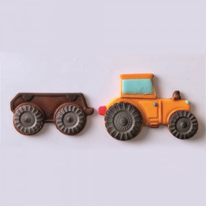 *Tractoras - Plastic Cutters with Extractor, Set 4 pcs  - Img 2