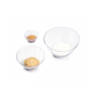 Transparent Polycarbonate Microwave Bowl R12xH7cm, 0.4 Litres - Img 2