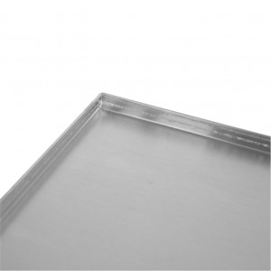 Tray Aluminium Tray - 4 Edges, 60 x 40 x H 2 cm - Img 2
