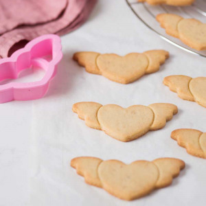 Vágószerszámok Love műanyag, Ø 10 és 12 x H 2,2 cm, 2 db-os szett - Img 4