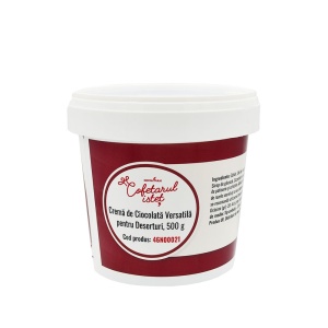 Versatile Chocolate Cream for Desserts, 500 gr