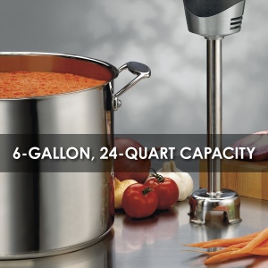 Vertical Mixer with Medium Fixed Rod, 2 Speeds, H 25.5 cm, 350W, Quik Stik Waring, - Img 7