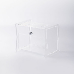 Vitrina Multiuz Plegxiglas transp. 25 x 18.5 x H 20 cm - Img 1