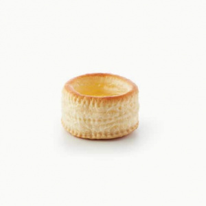 Vol-Au-Vent made of Vellum, Ø 5.5 x H 3.5 cm, Madeu, 100 pieces
