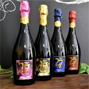 Wine 27 Opere Lambrusco Amabile Red Demidulce - Cantine Ceci - 0.75 L - Img 2