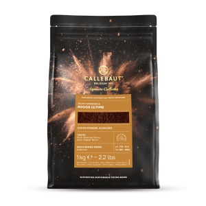 Алкализирано какао 20 - 22% Rouge Ultime Barry Callebaut, 1 кг