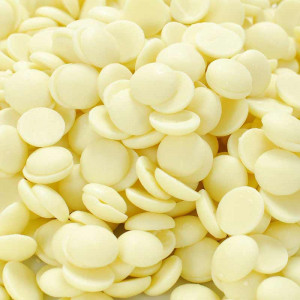 Бял шоколад W2 Drops 28% Barry Callebaut, 1 кг - Img 2