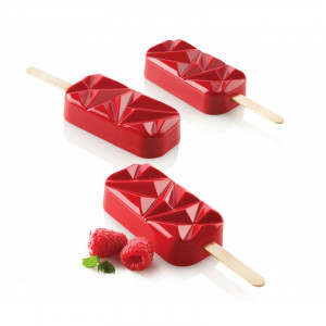 Ингетата Ice Ice Dessert Shock - комплект от 2 силиконови форми с 12 кухини 9,2 x 4,7 x H 2,5 cm - Img 3