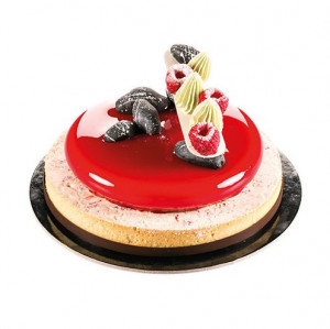 Комплект Tarte Ø 15 cm, 2 микроперфорирани медни + силициеви форми с 2 кухини - Img 6