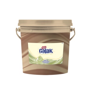 Крем за мазане с бял шоколад и фисташки, Galak Nestle, 3 кг